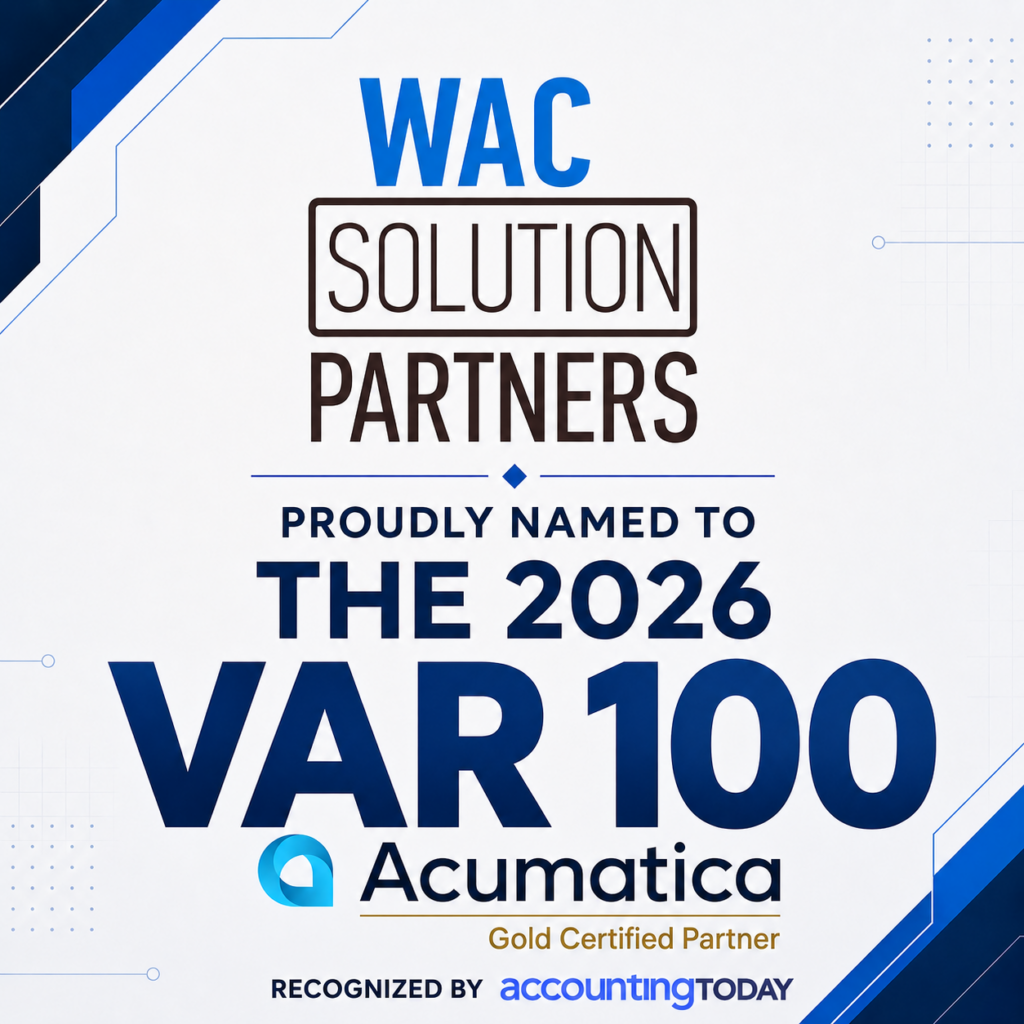 WAC Solution Partners named to Accounting Today’s 2026 VAR 100